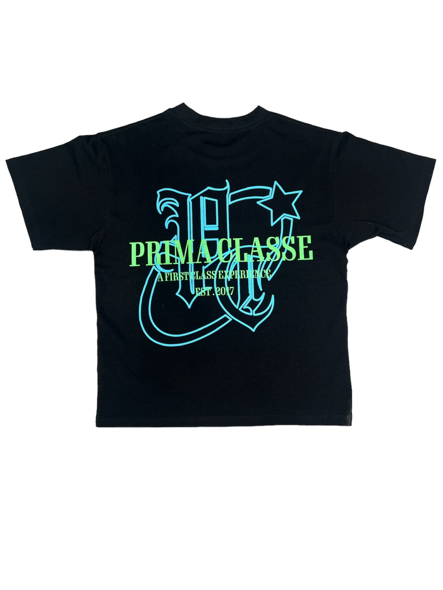 EST. TEE (NEON BLUE)