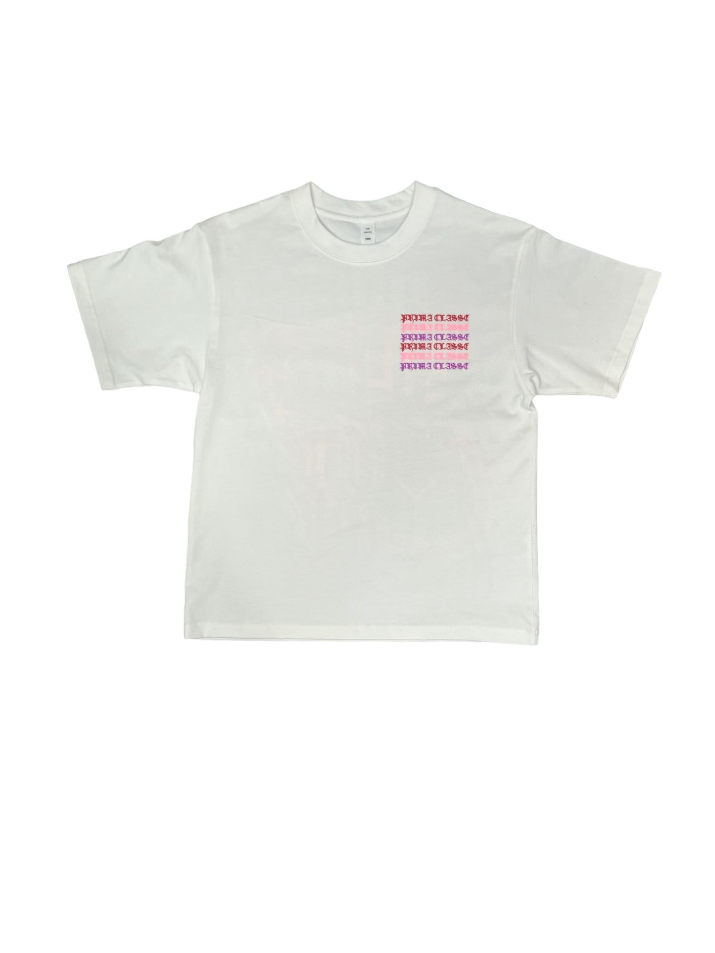 WHITE HOLOGRAPHIC T-SHIRT