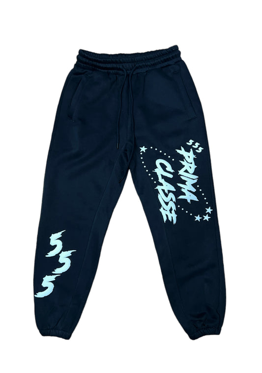 Black "555" Sweatpants