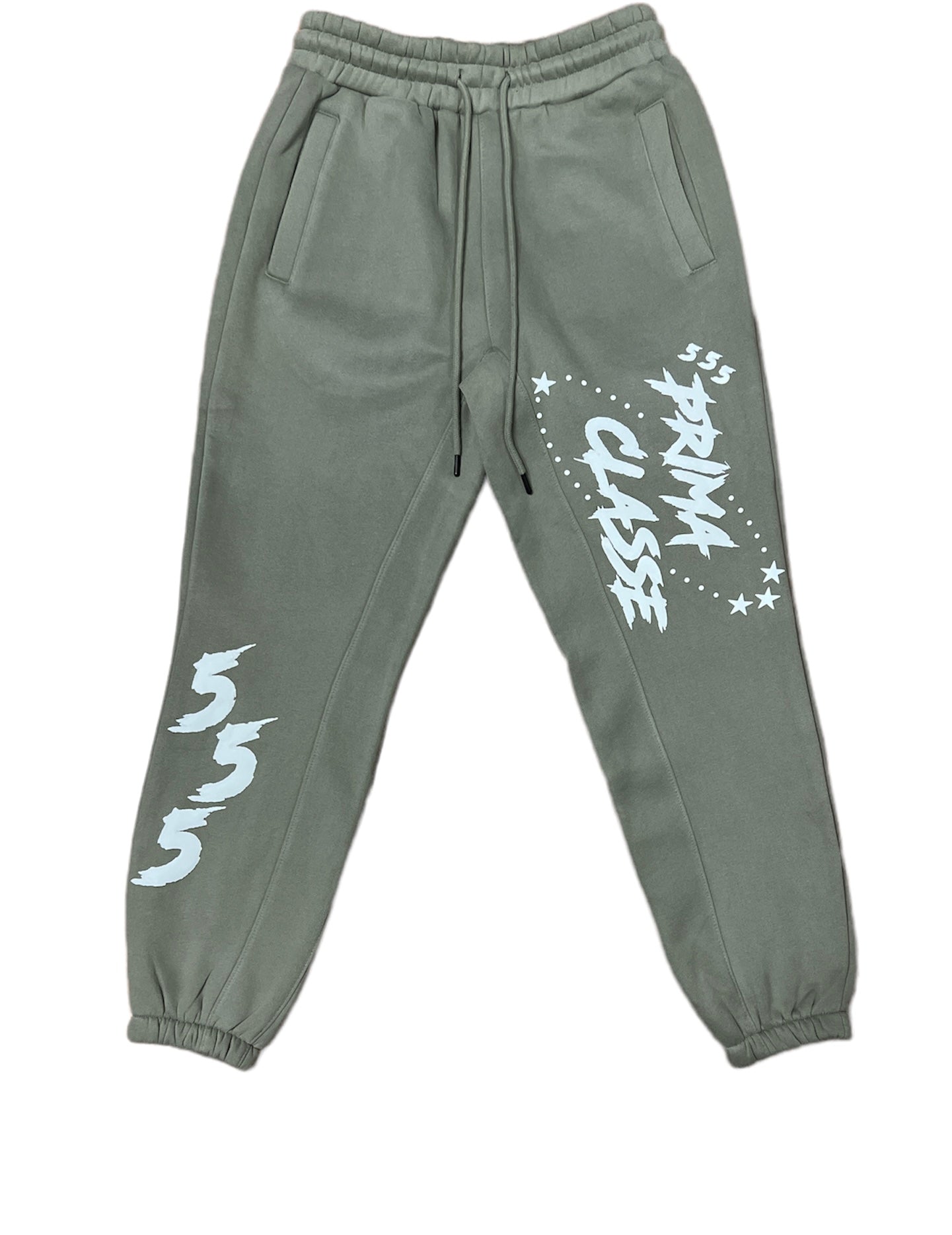 Olive Green "555" Sweatpants