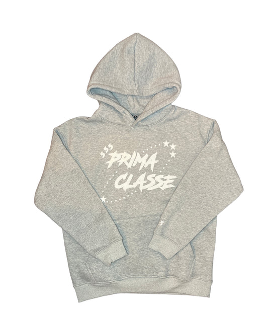 Grey "555" Hoodie